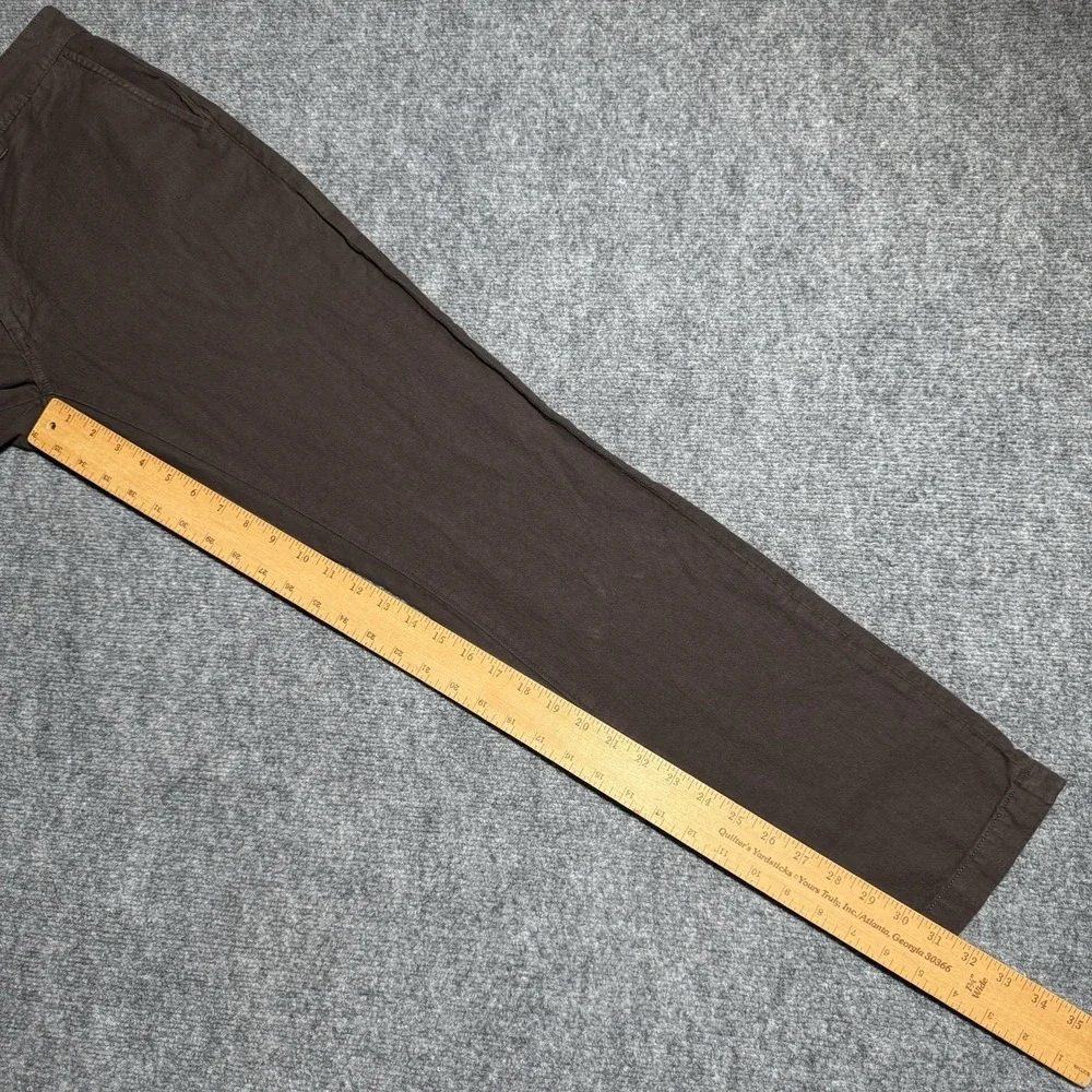 Flint And Tinder Athletic Fit Tapered Leg Cotton Linen Pants Men 30×31 Tag 28